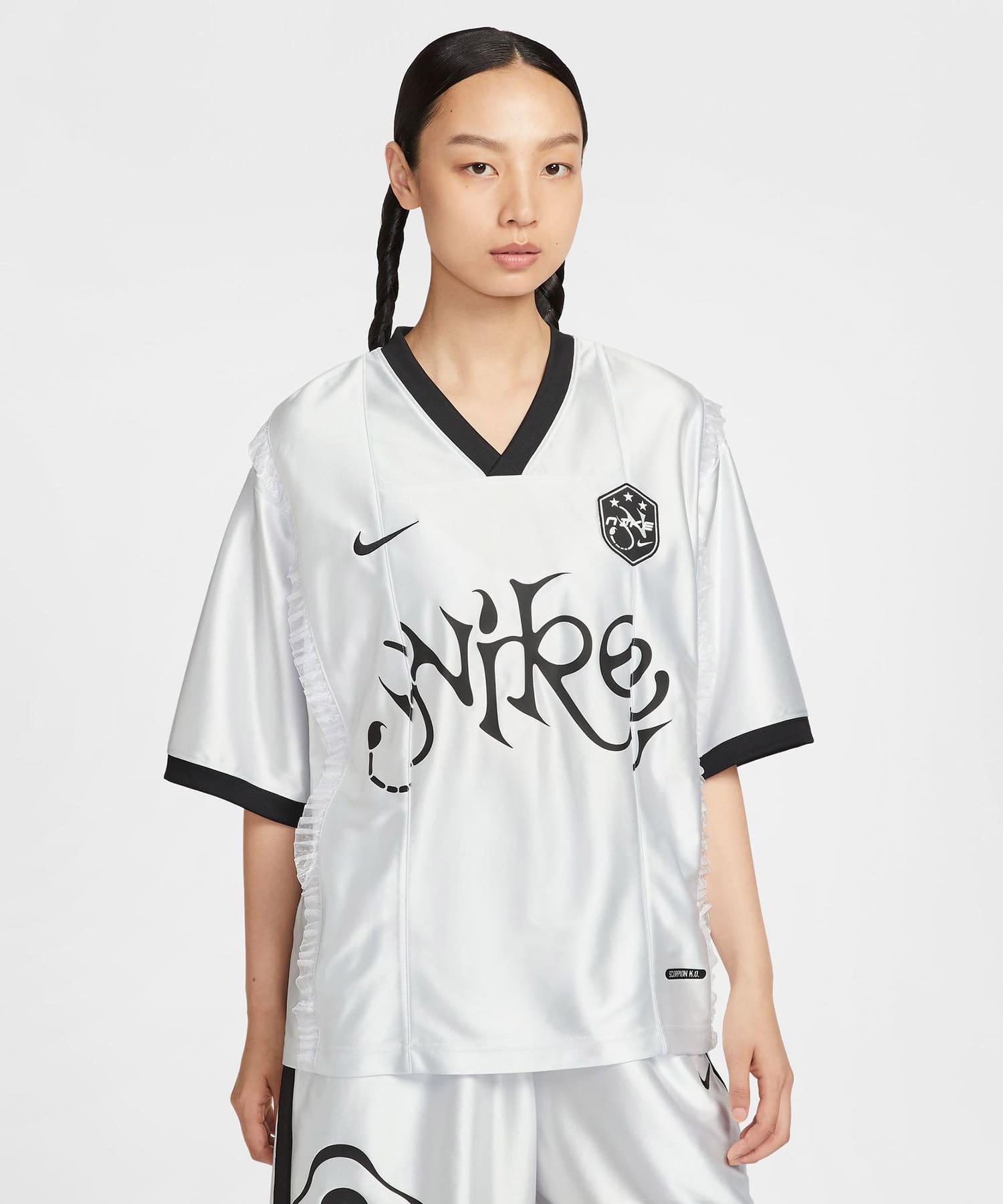 NIKE AS W NSW SS GX JRSY TOP GCEL METALLIC SILVER（ナイキ