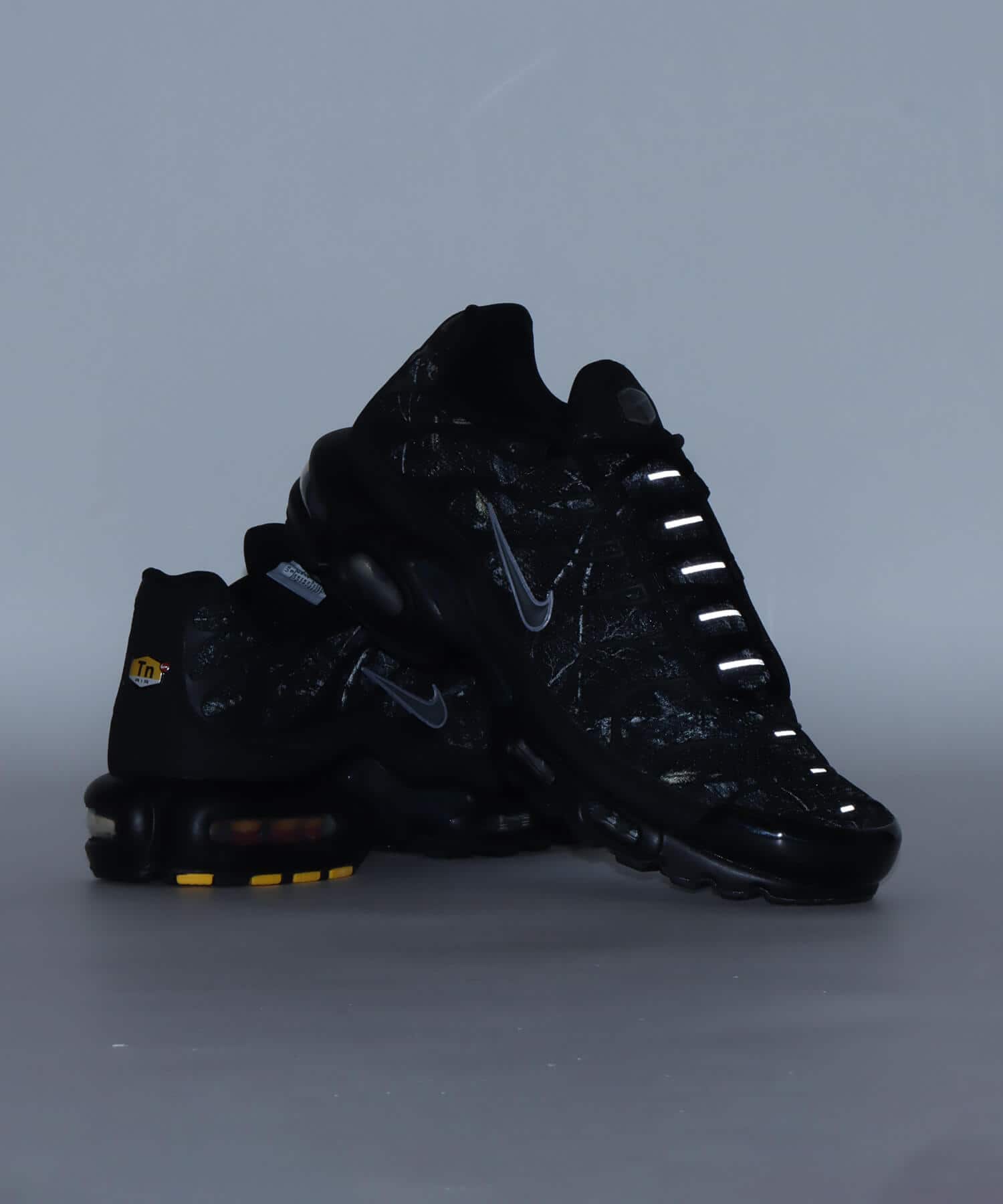 NIKE AIR MAX PLUS DK SMOKE GREY/MTLC COOL GREY-BLACK（ナイキ エア