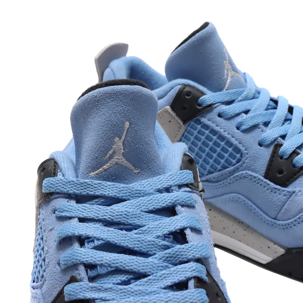 JORDAN BRAND JORDAN 4 RETRO PS UNIVERSITY BLUE/BLACK-TECH GREY