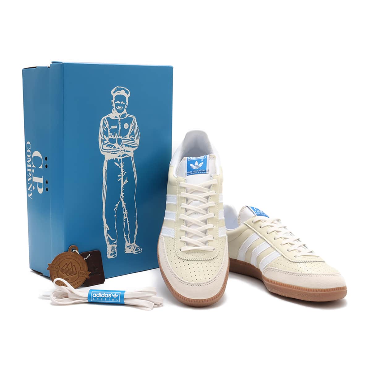 adidas CP WIMBERLY SPZL SAND/FTWWHT/CBROWN（アディダス CP Company