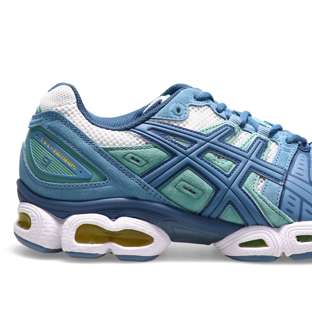 asics GEL-NIMBUS 9 WHITE/GREY FLOSS（アシックス ゲルニンバス