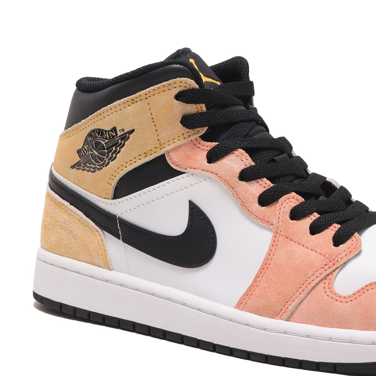 JORDAN BRAND AIR JORDAN 1 MID SE MAGIC EMBER/SUNDIAL-WHITE-BLACK