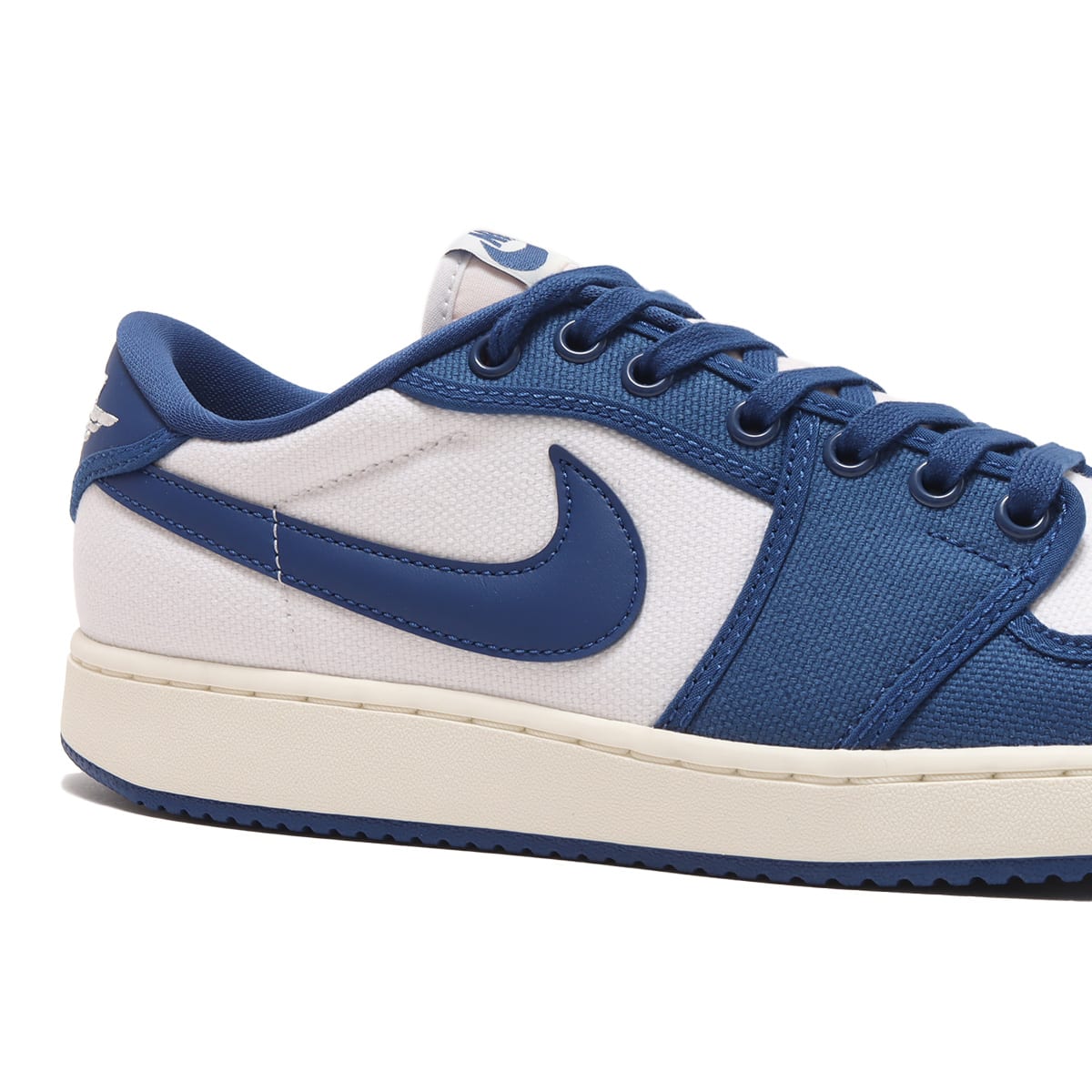 JORDAN BRAND AJKO 1 LOW WHITE/DARK ROYAL BLUE-SAIL 23SU-S