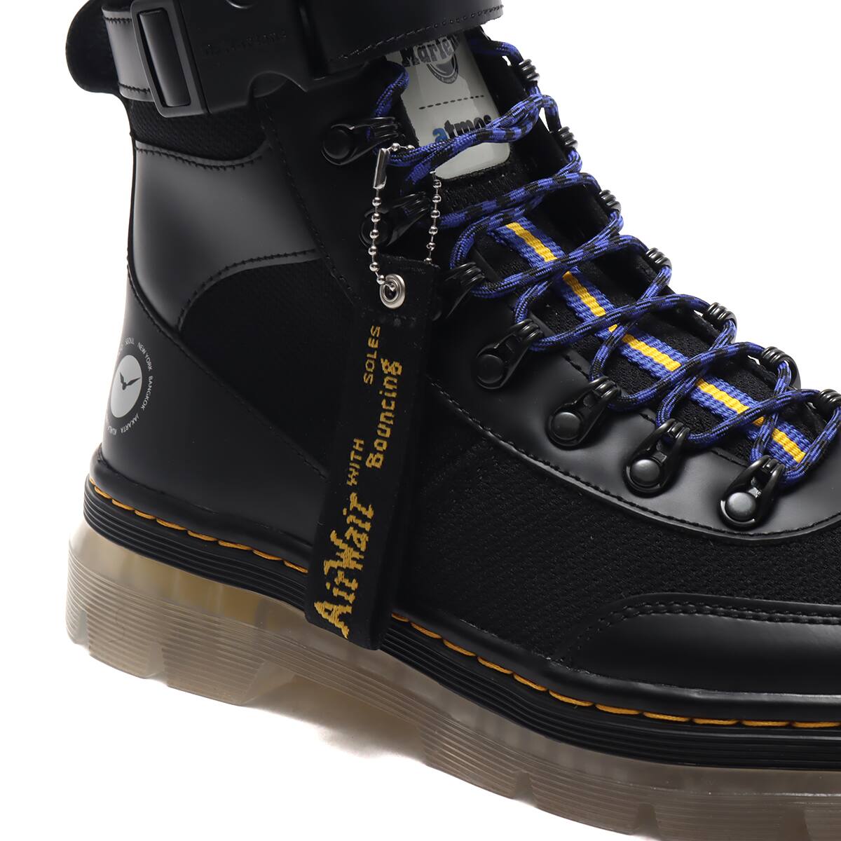 Dr.Martens COMBS TECH ATMOS BLK SMOOTH BLACK （ドクターマーチン