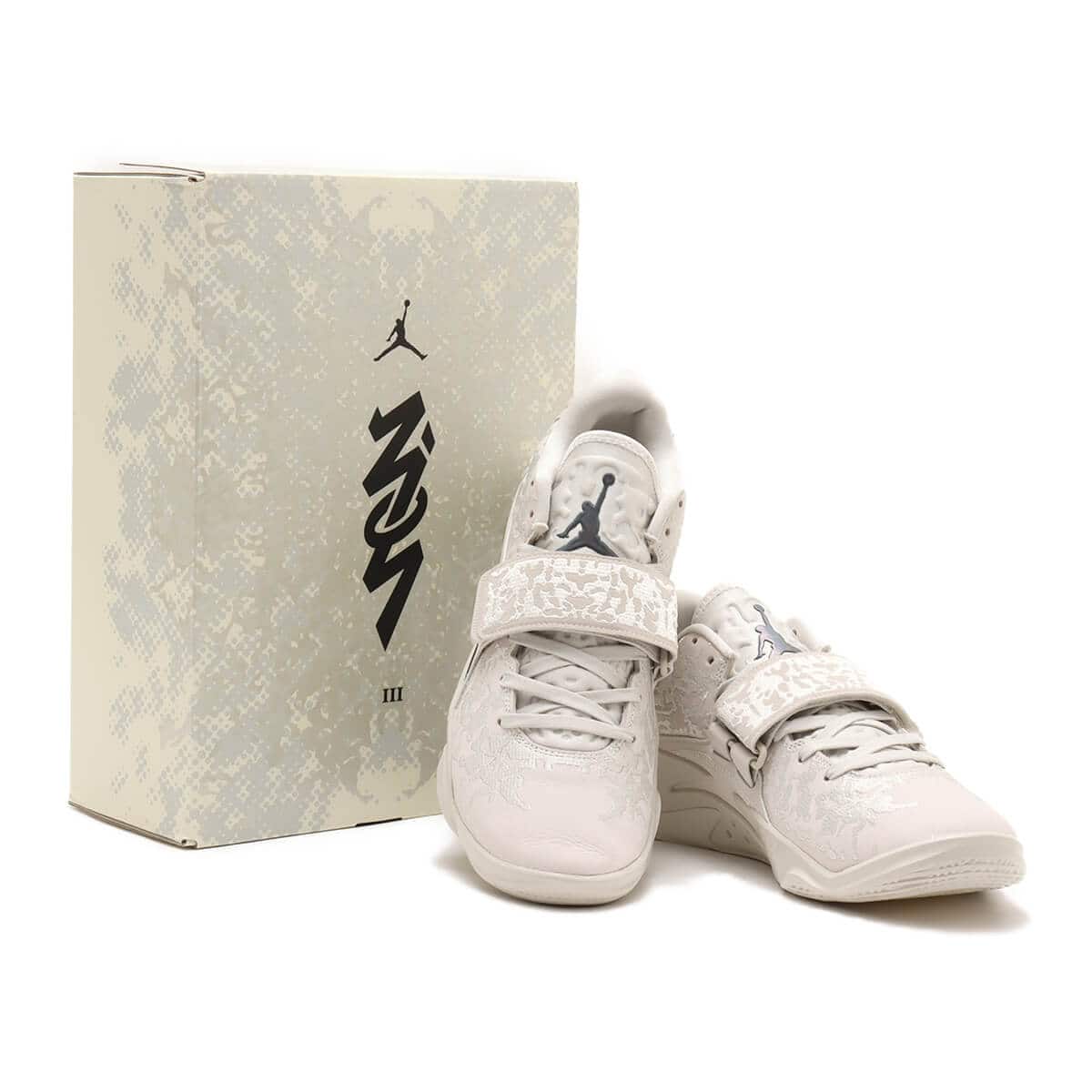 JORDAN BRAND JORDAN ZION 3 SE PF LIGHT BONE/LIGHT BONE-SAIL-VOLT