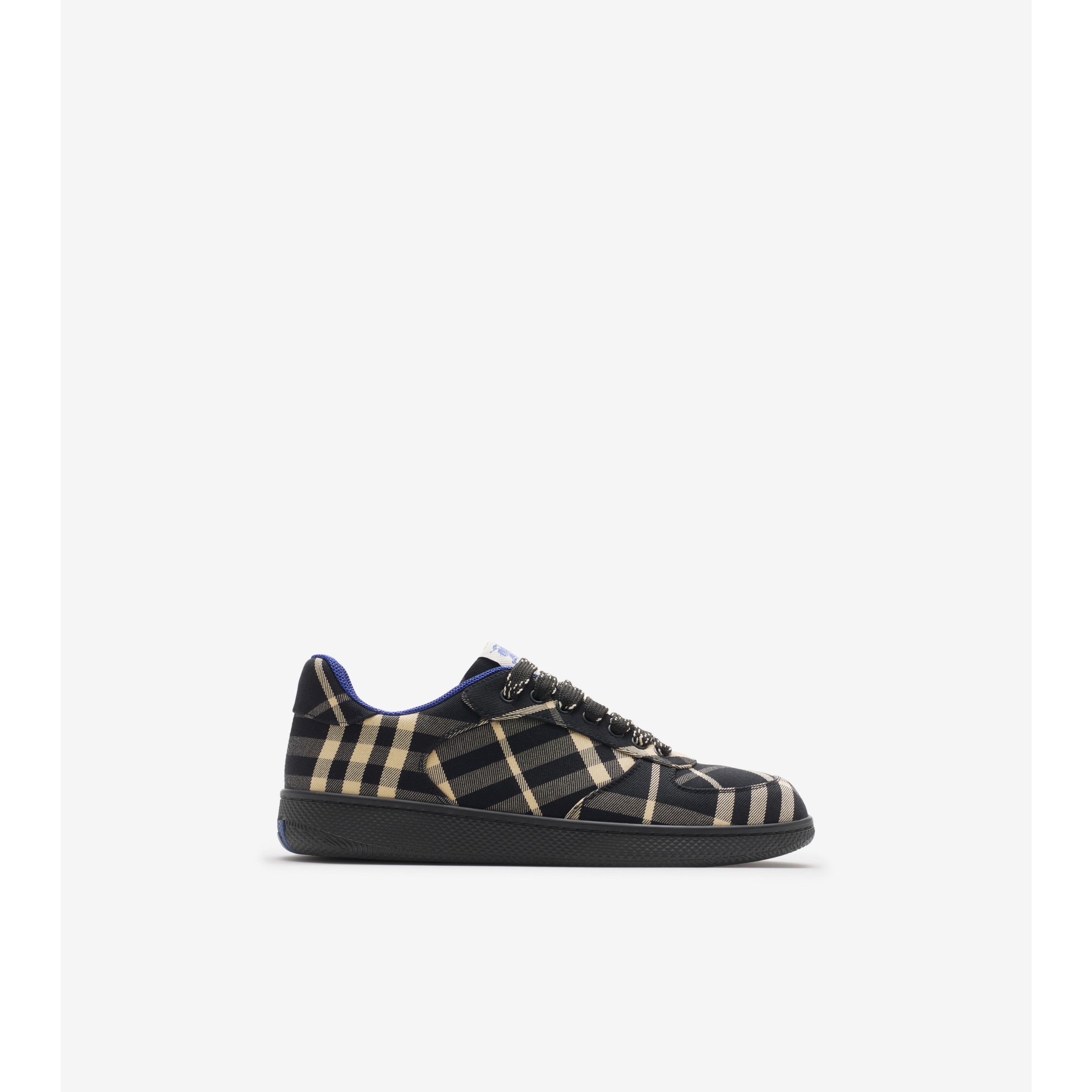 Check Terrace Sneakers in Black - Women | Burberry® Official