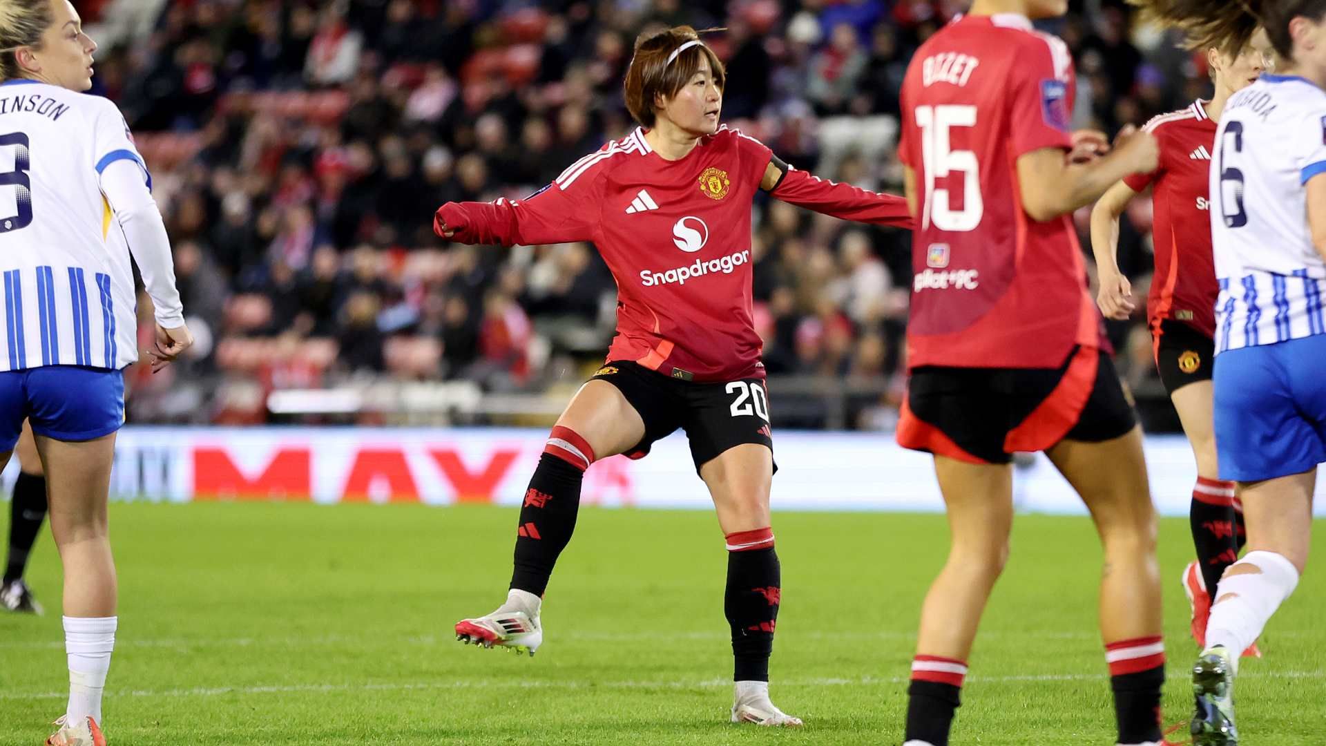 マンチェスター・U宮澤ひなたが待望の今季初ゴール！強烈な左足弾で