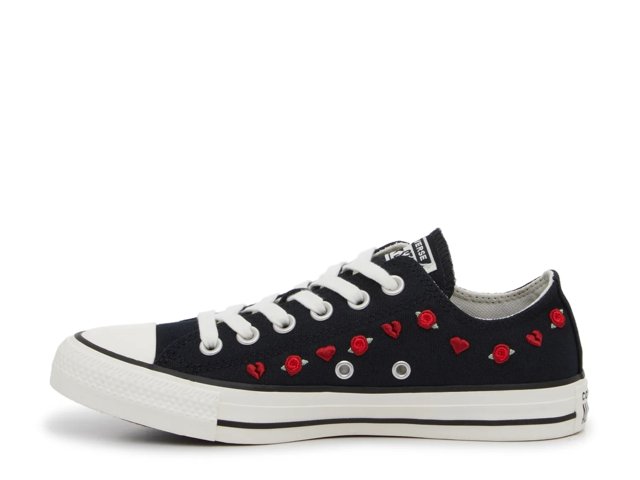 Converse Chuck Taylor All Star Heart & Rose Low-Top Sneaker