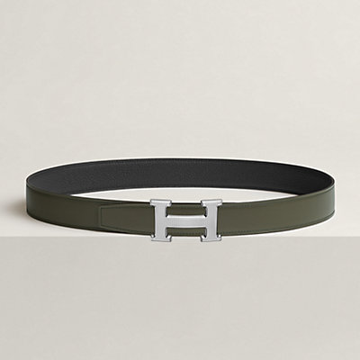 ベルトバックル 《Hジャンピング》 & レザーベルト 38 mm | Hermès