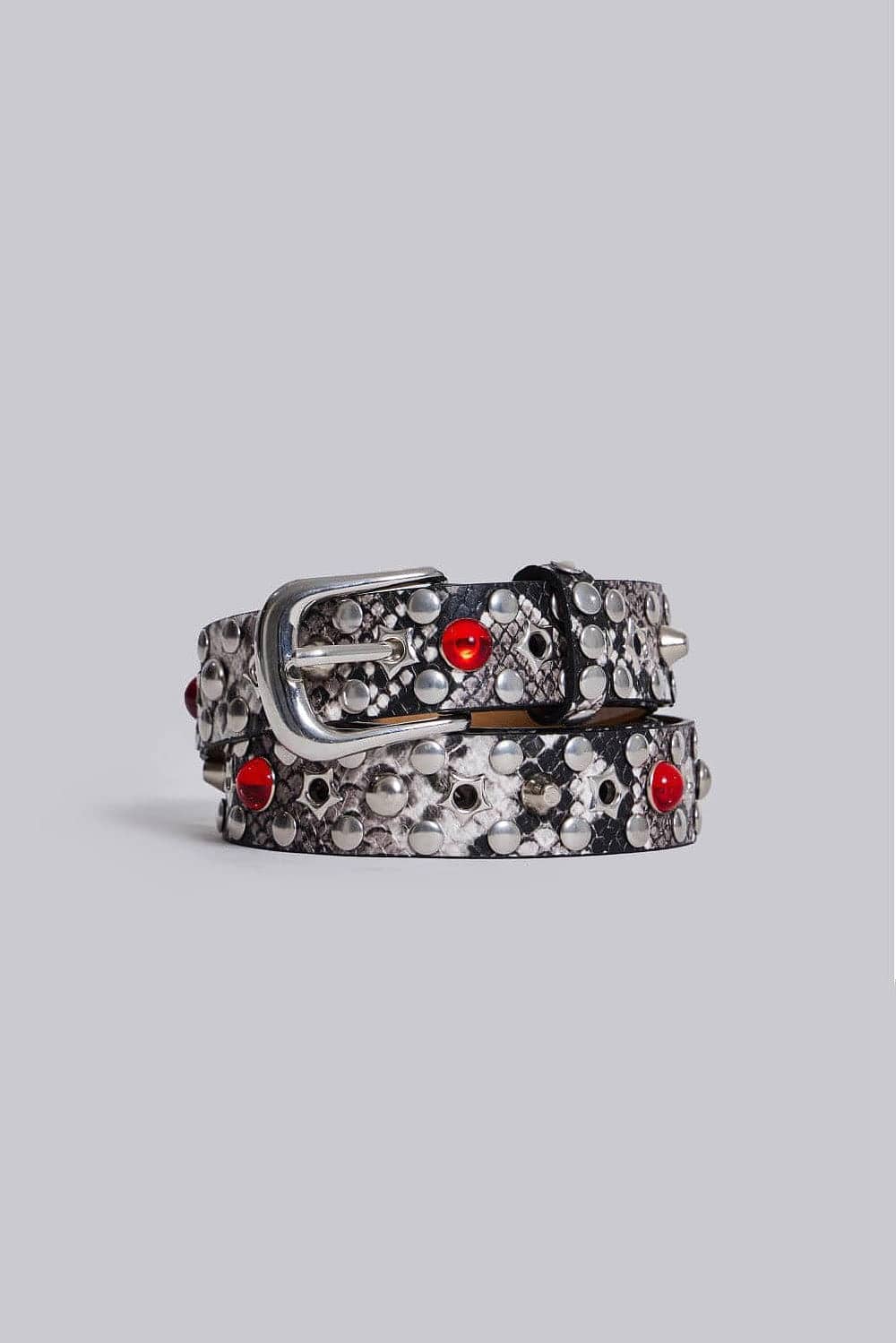 Silver Mamba Belt | Jaded London | Accessories