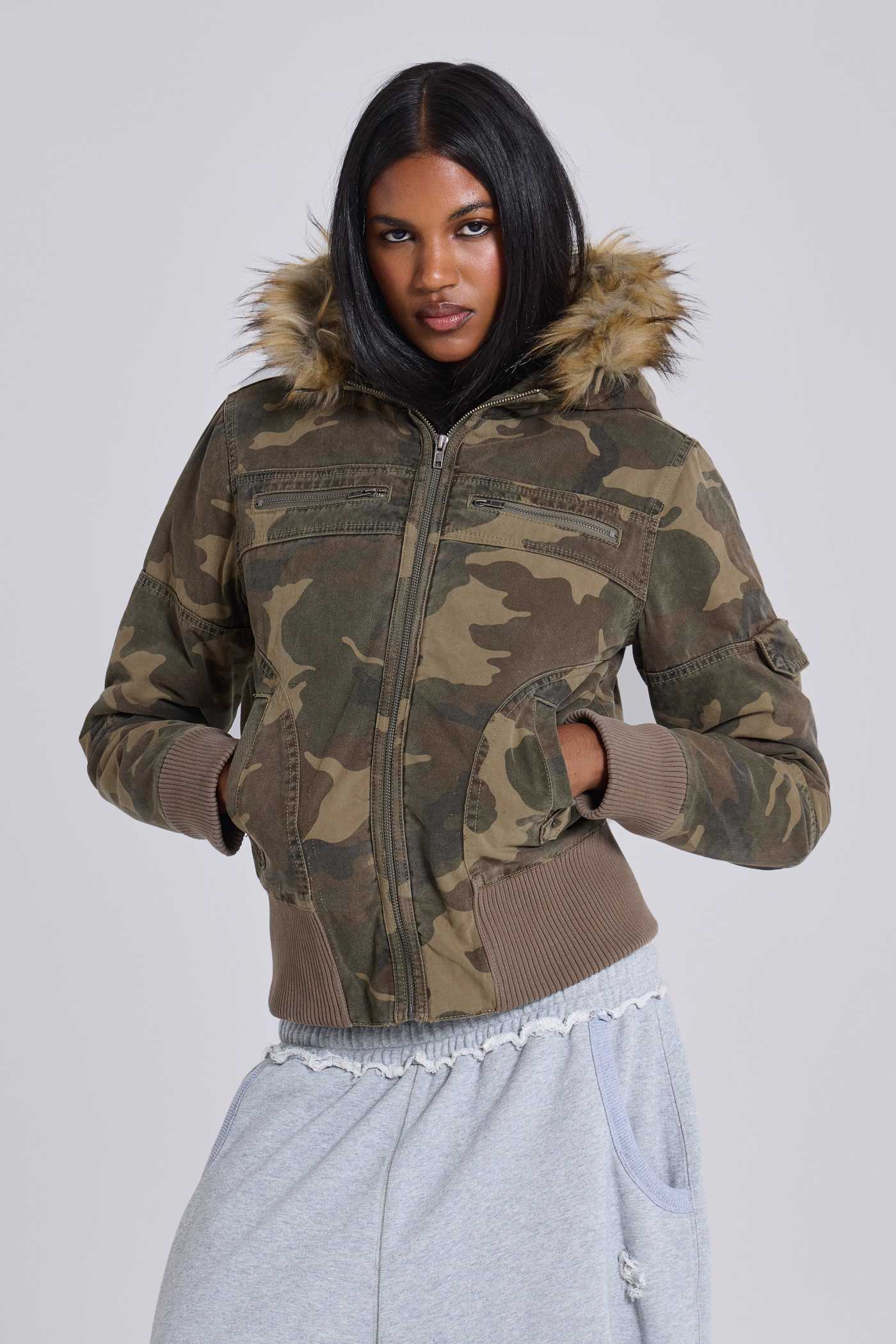Marshal Camo Jacket | Jaded London