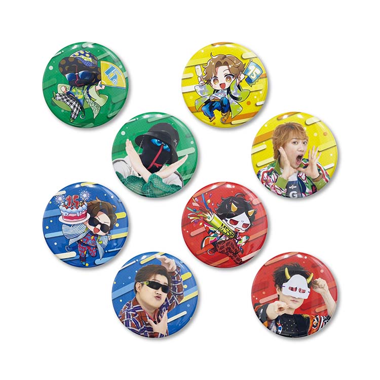 ランダム缶バッジ(全8種) - M.S.S Project OFFICIAL GOODS STORE