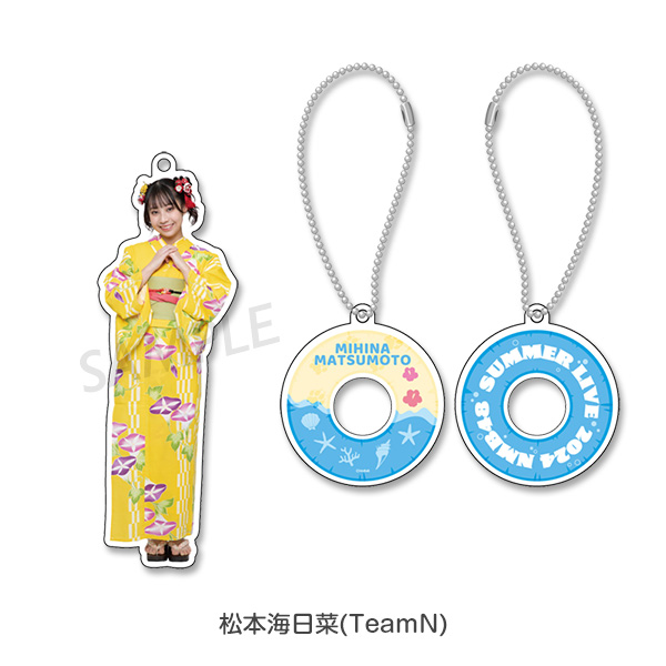 NMB48 Summer LIVE 2024 アクリルキーホルダー - NMB48 OFFICIAL GOODS