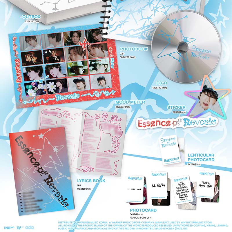 10/14(火) 大阪】백현 (BAEKHYUN) The 5th Mini Album 'Essence of