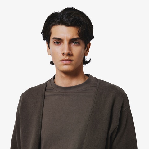 ミラノリブニットカーディガンジャケット AH702EL - ラコステ（LACOSTE