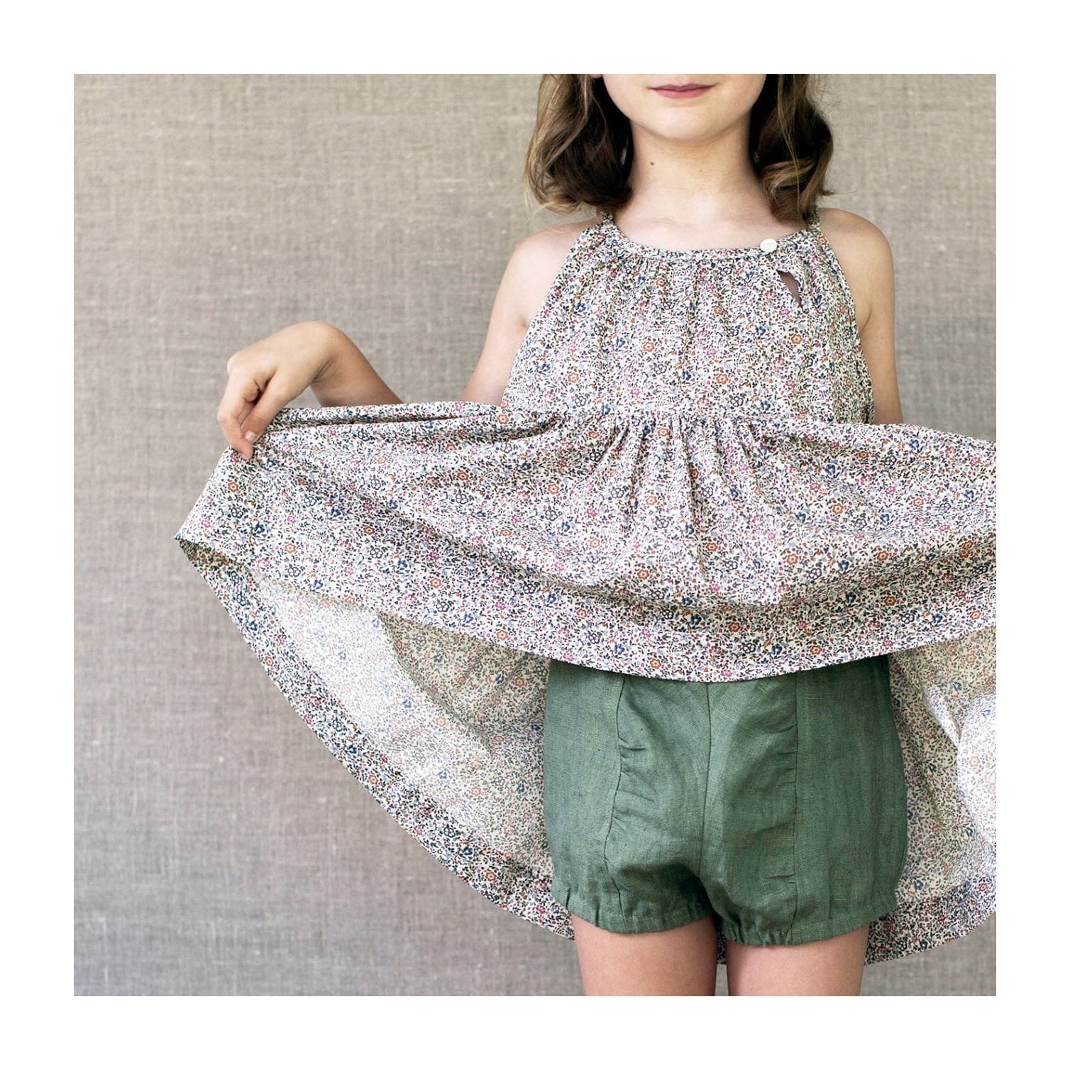 Soor ploom Birdie Tunic Eucalyptus 6y