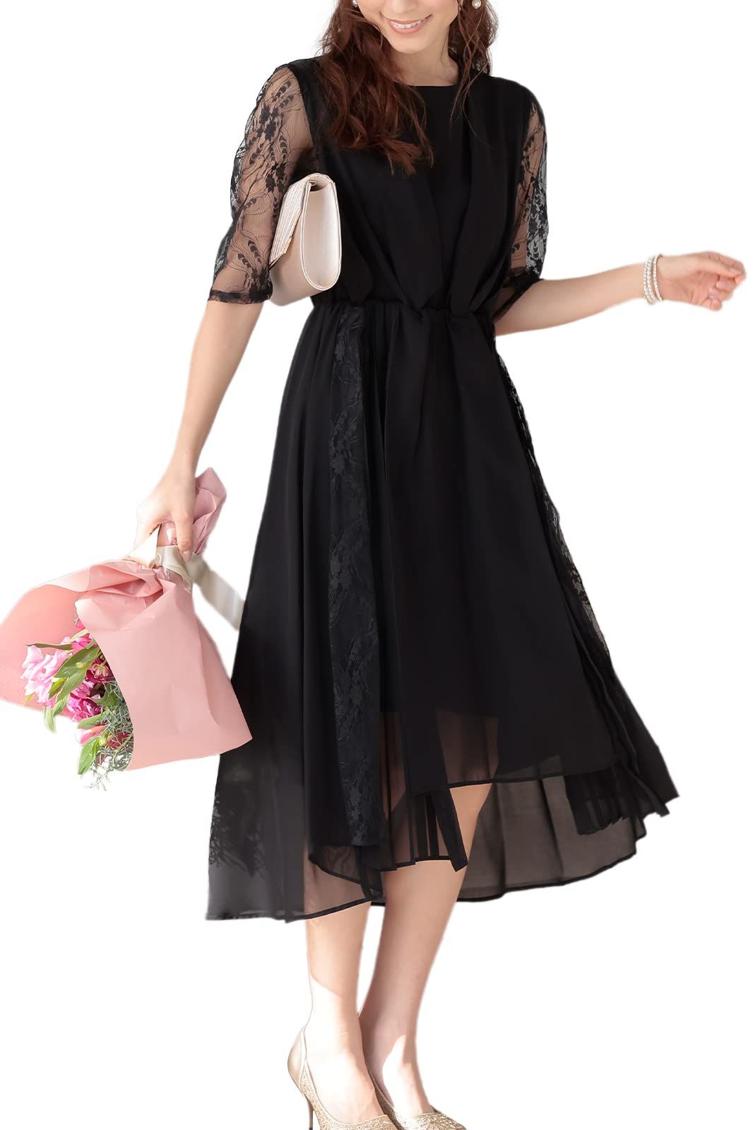 ジェラートピケ マタニティテレコシャツドレス＆テレコレギンス