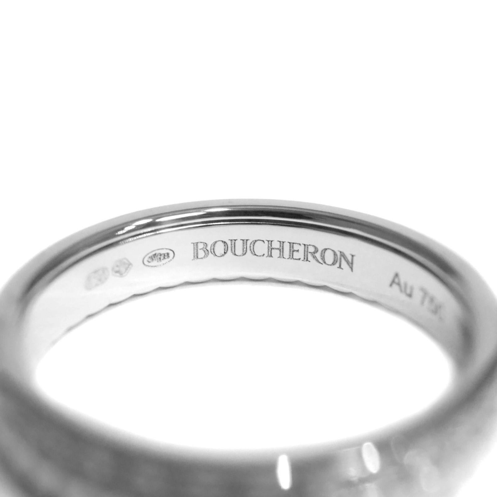 BOUCHERON ブシュロン キャトル ラディアント K18WG ハーフ