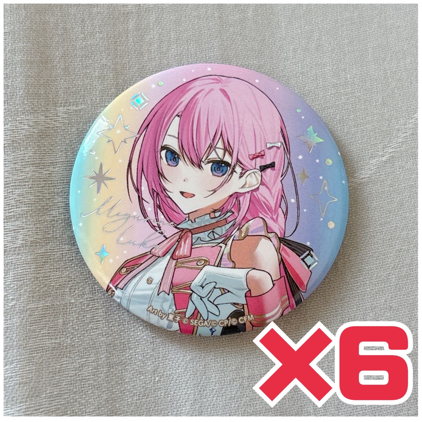 プロセカ 5th 5周年 感謝祭 缶バッジ 巡音ルカ 6個セット - メルカリ