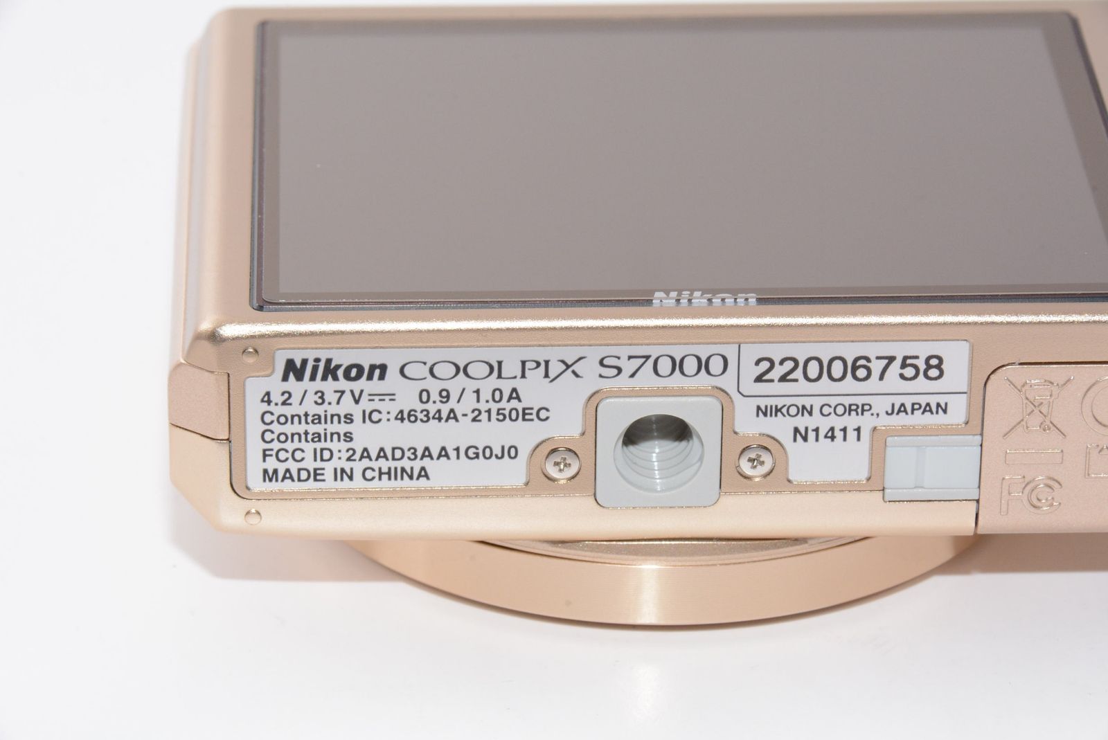 オススメ】Nikon デジタルカメラ COOLPIX S7000 ゴールド - メルカリ