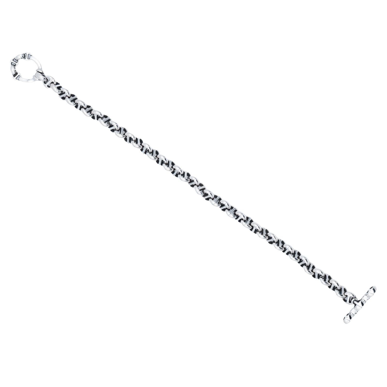 新品】HOORSENBUHS ホーセンブース 5mm Open Link Bracelet Silver