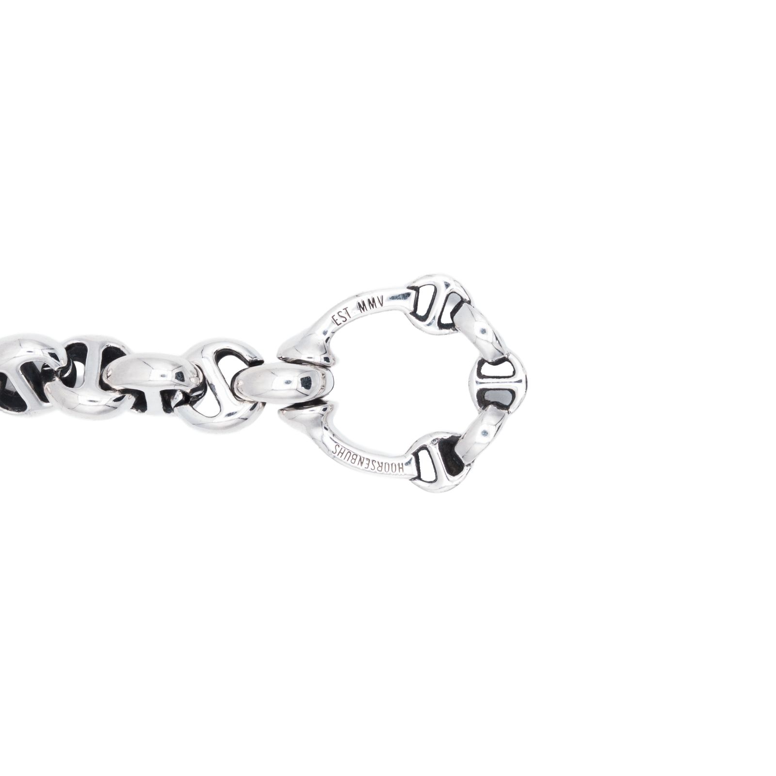 新品】HOORSENBUHS ホーセンブース 5mm Open Link Bracelet Silver