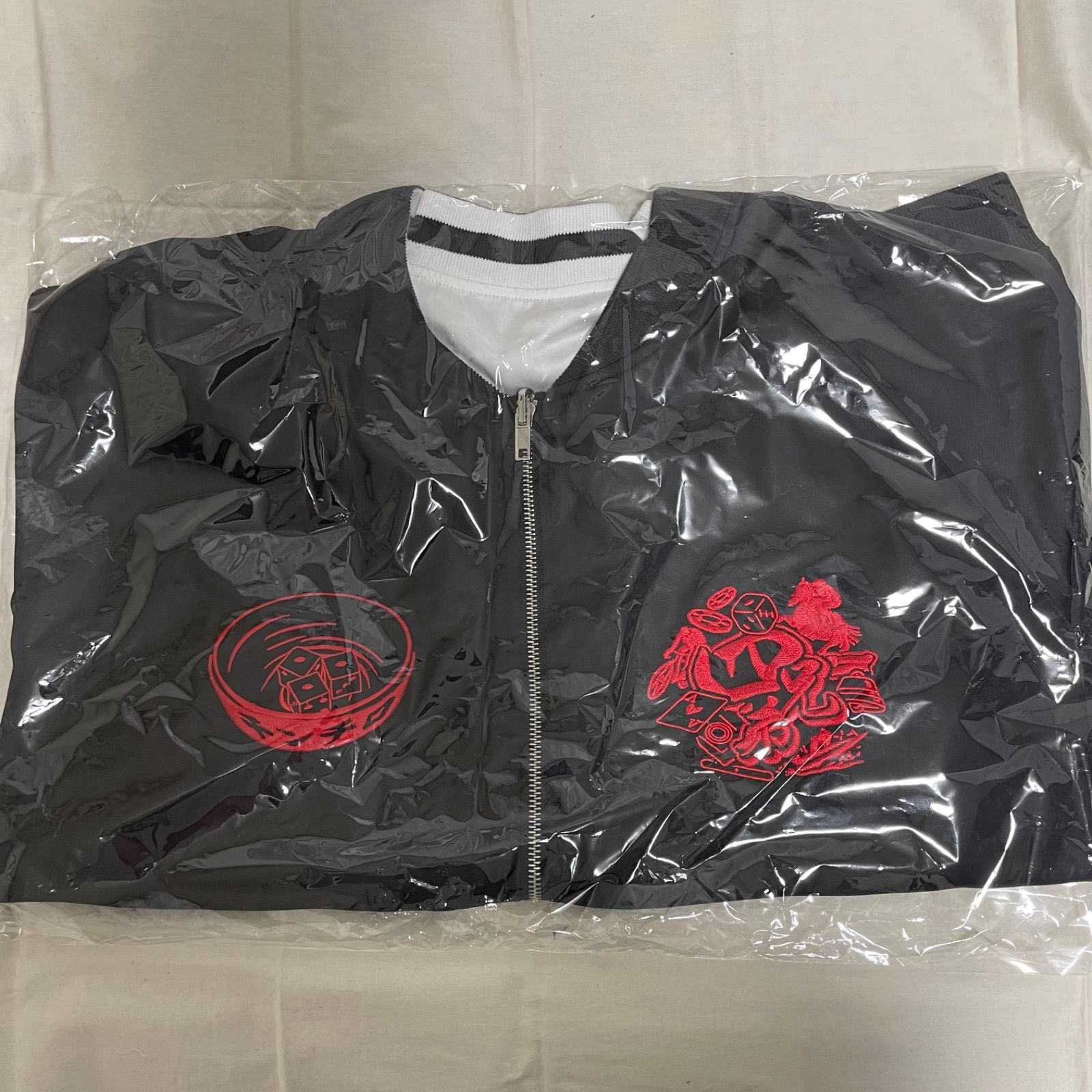 チンチロ 四兄弟 粗品 スカジャン XL カラー赤 - メルカリ