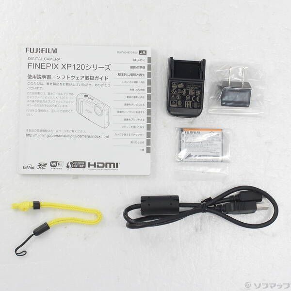 中古品〕 FinePix XP120 (F FX-XP120Y) イエロー【269】 - メルカリ