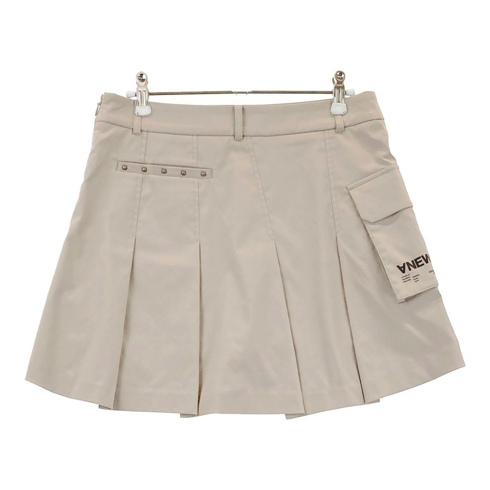 サイズ：M ANEW GOLF アニューゴルフ インナー付 プリーツスカート