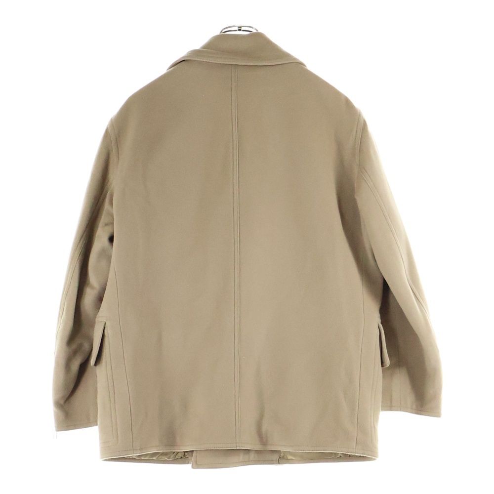 HERMES (エルメス) ジップポケット カシミヤウール Pコート ベージュ