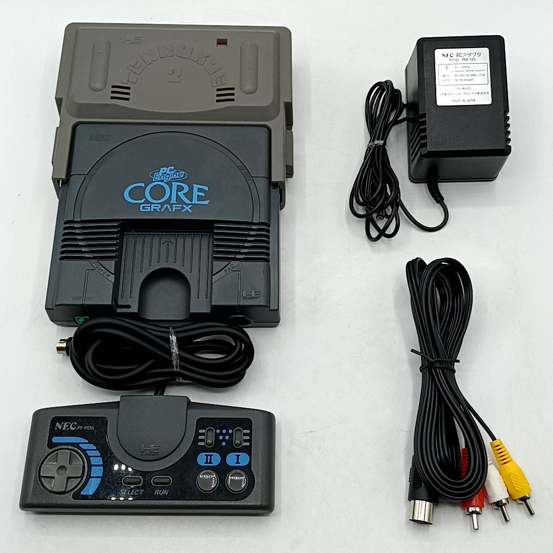 中古動作品】 NEC PCエンジン コアグラフィックス 本体セット+天の声