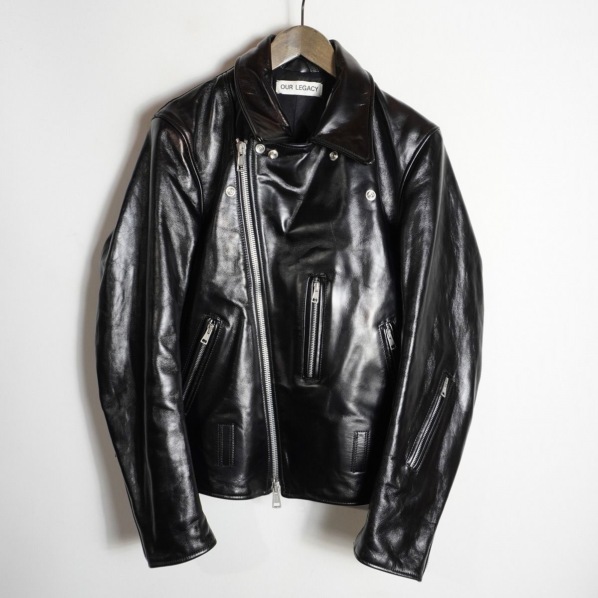 正規 美品 OUR LEGACY アワーレガシー HELLRAISER JACKET AAMON BLACK