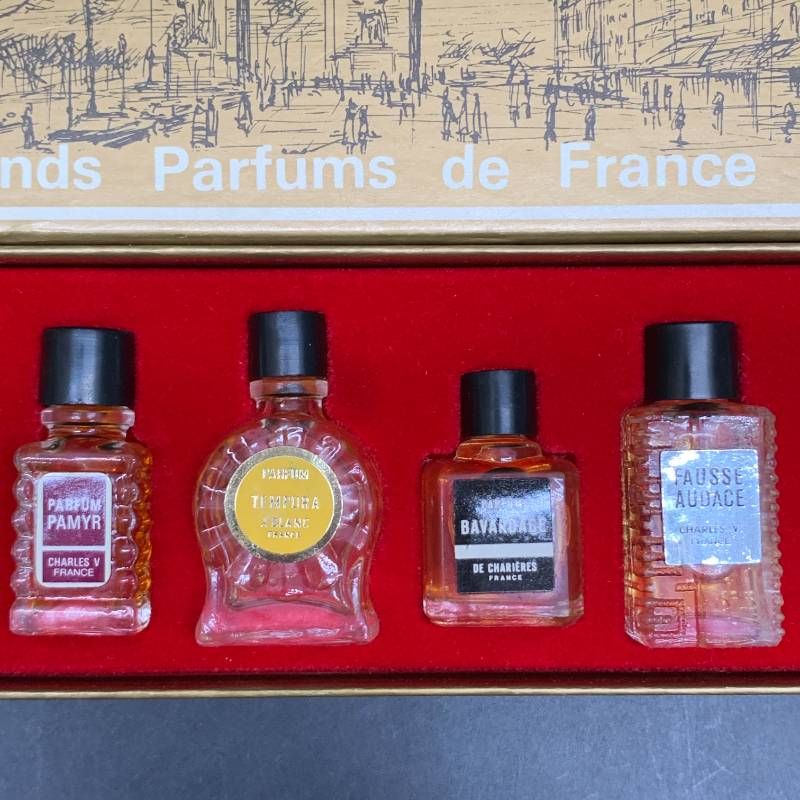 T304 LES grands PARFUMS DE FRANCE ミニチュア香水セット ミニボトル