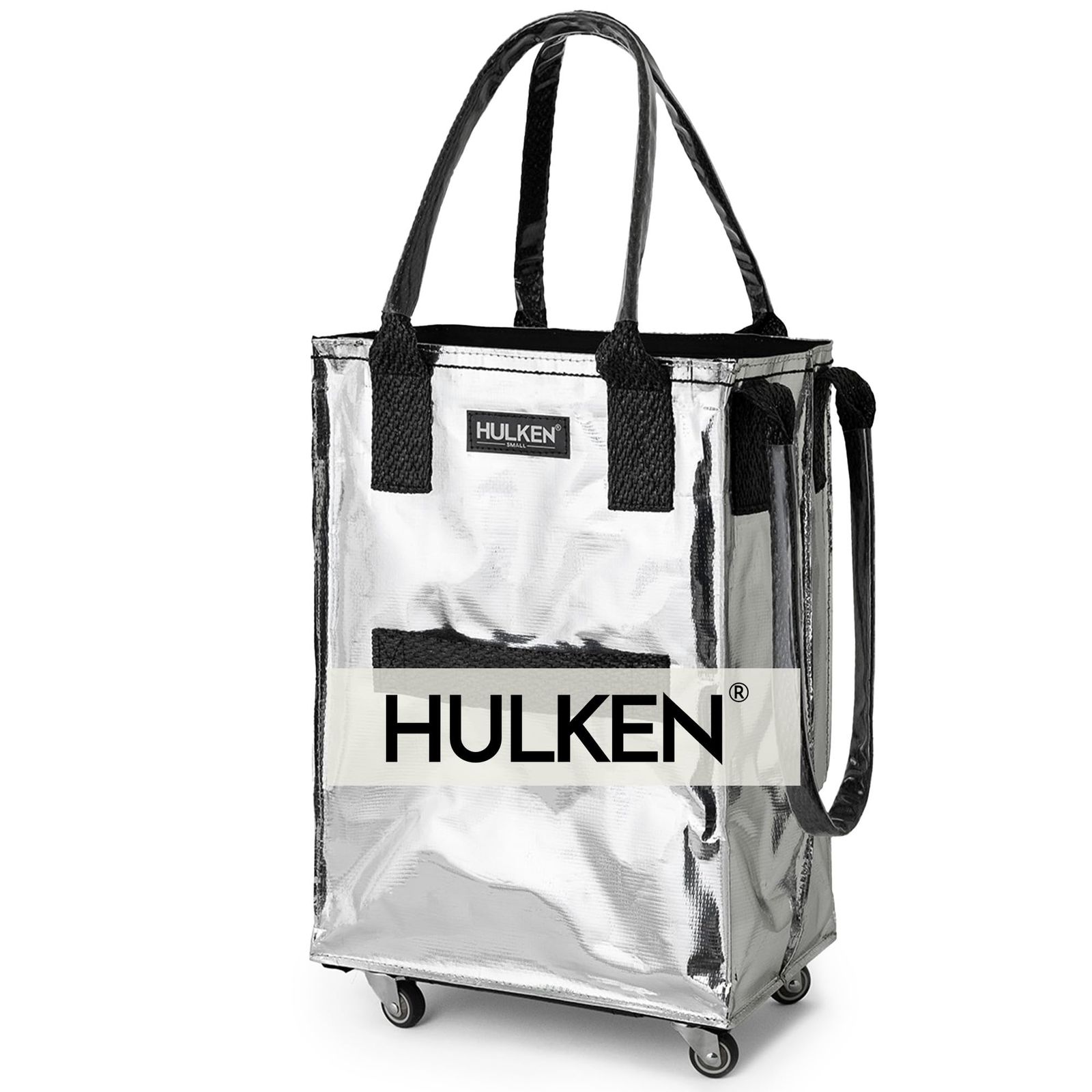 新品 HULKEN (ハルケン) 再利用可能 買い物袋 キャスター付き