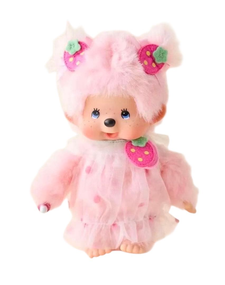 海外限定品 モンチッチ ストロベリーハート Monchhichi Strawberry