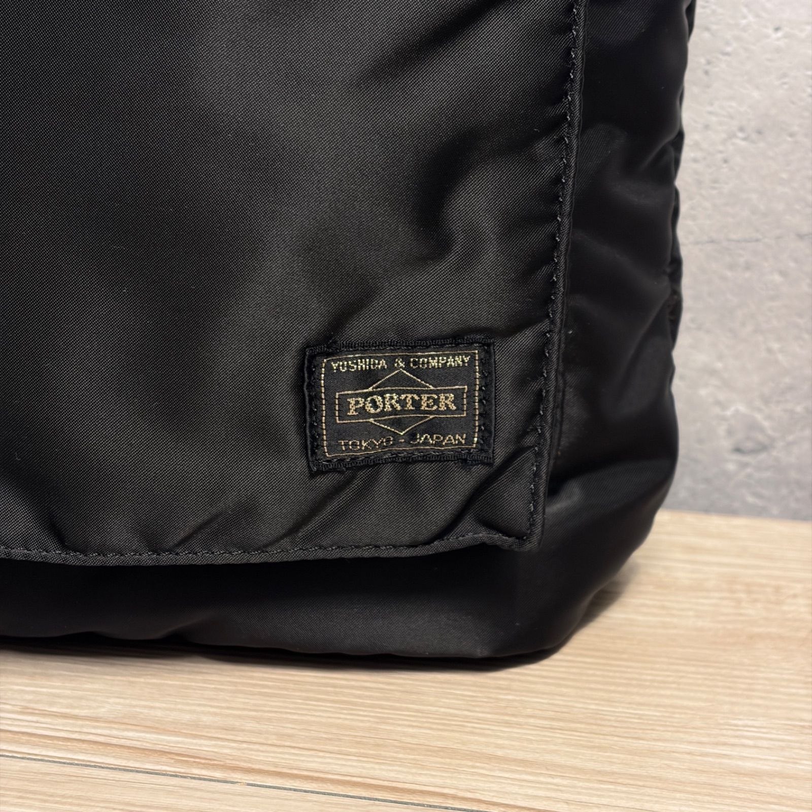 PORTER タンカー トートバッグ ブラック A4収納可 ナイロン 定番モデル