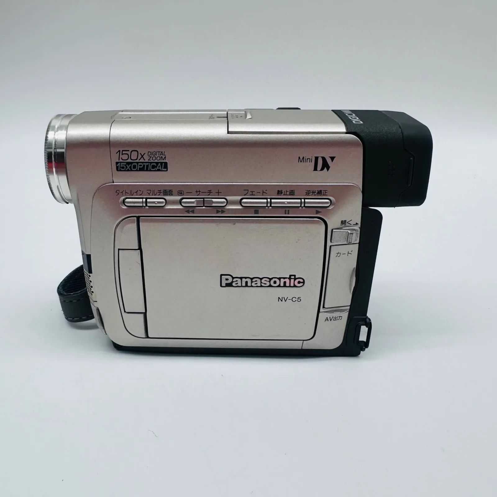 NV-C5 動作OK Panasonic MiniDVビデオカメラ 1225 NV-C5 動作OK