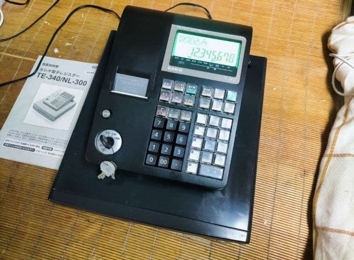 カシオレジスター TE-340/NL300 フル設定無料 550123 - メルカリ
