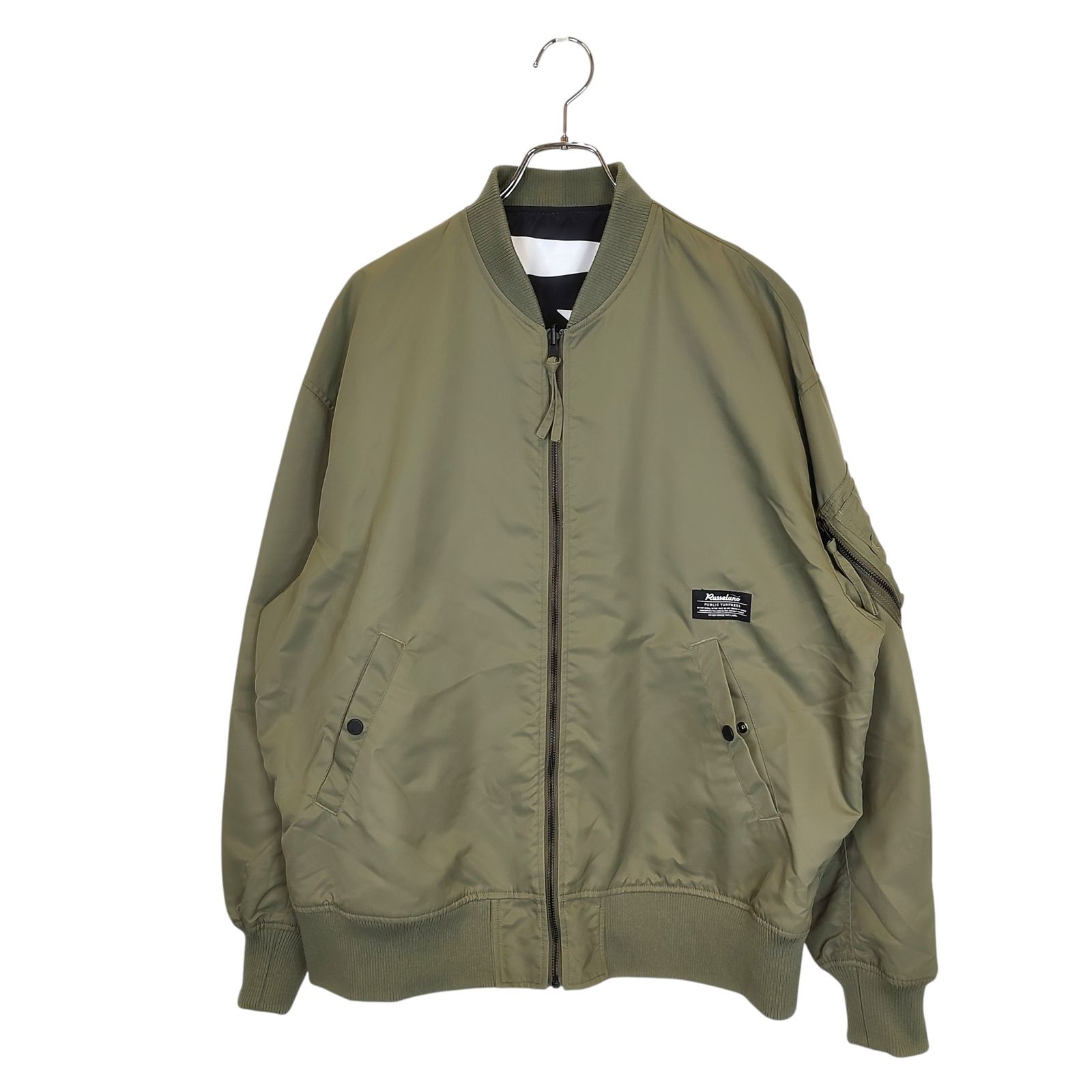 RUSSELUNO ラッセルノ ゴルフ 23AW REVERSIVLE JAKET ルチャ ゼブラ柄