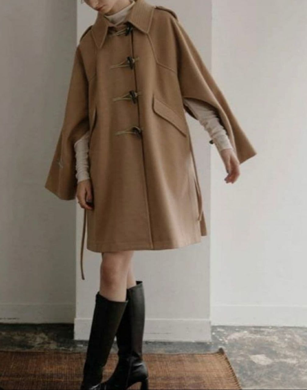 極美品】【willfully】【ウィルフリー】トグル コート ダッフルコート