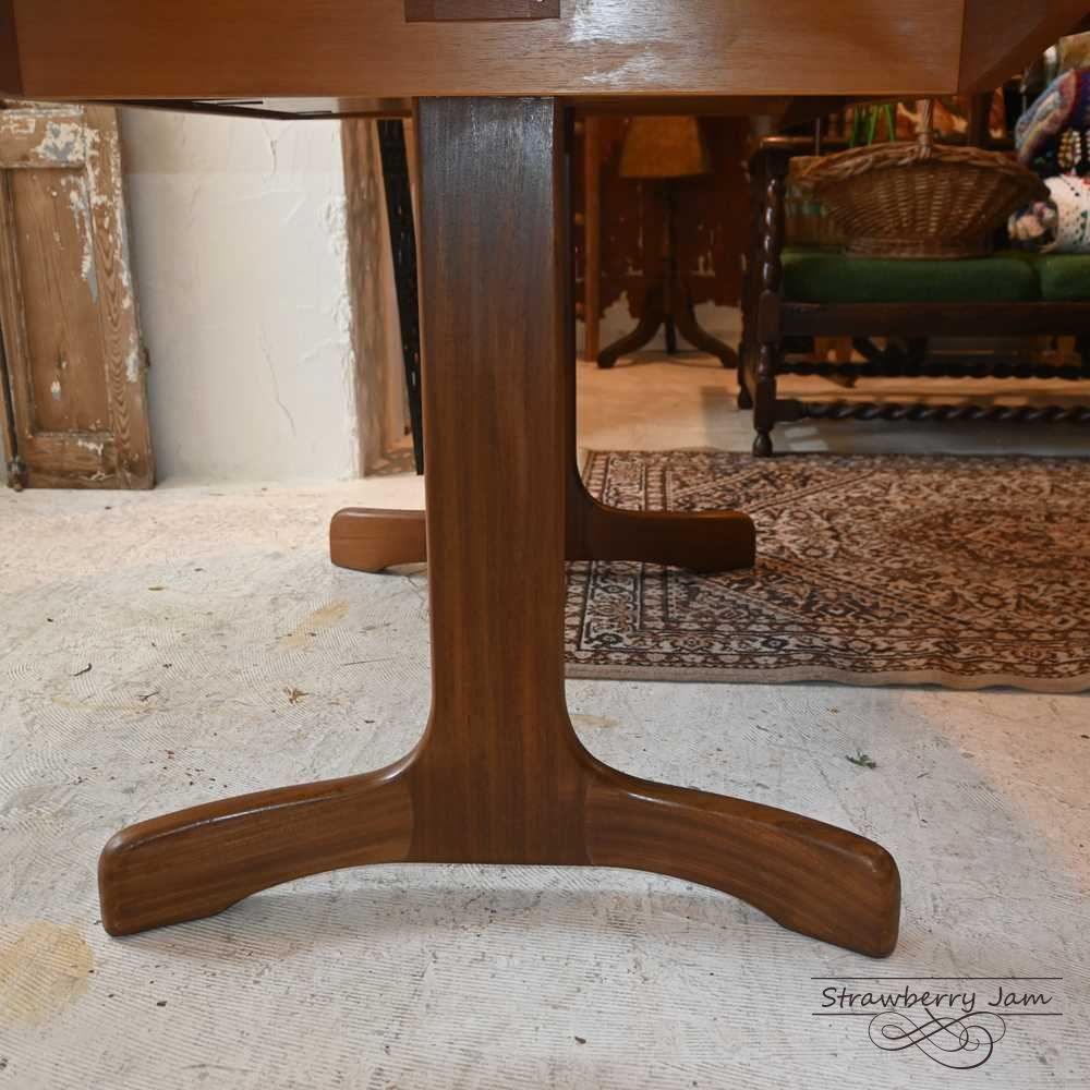 IFU-428 英国アンティーク Gplan ジープラン 北欧 ラウンドテーブル