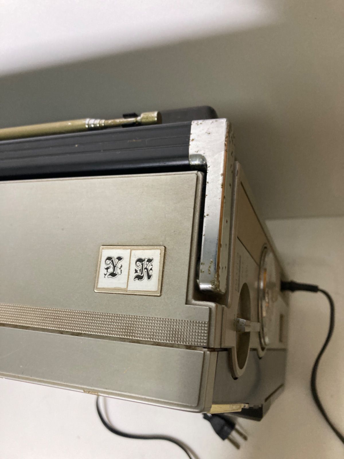 希少名機】ジャンク扱い SHARP GF-808 Searcher-W ラジカセ シャープ