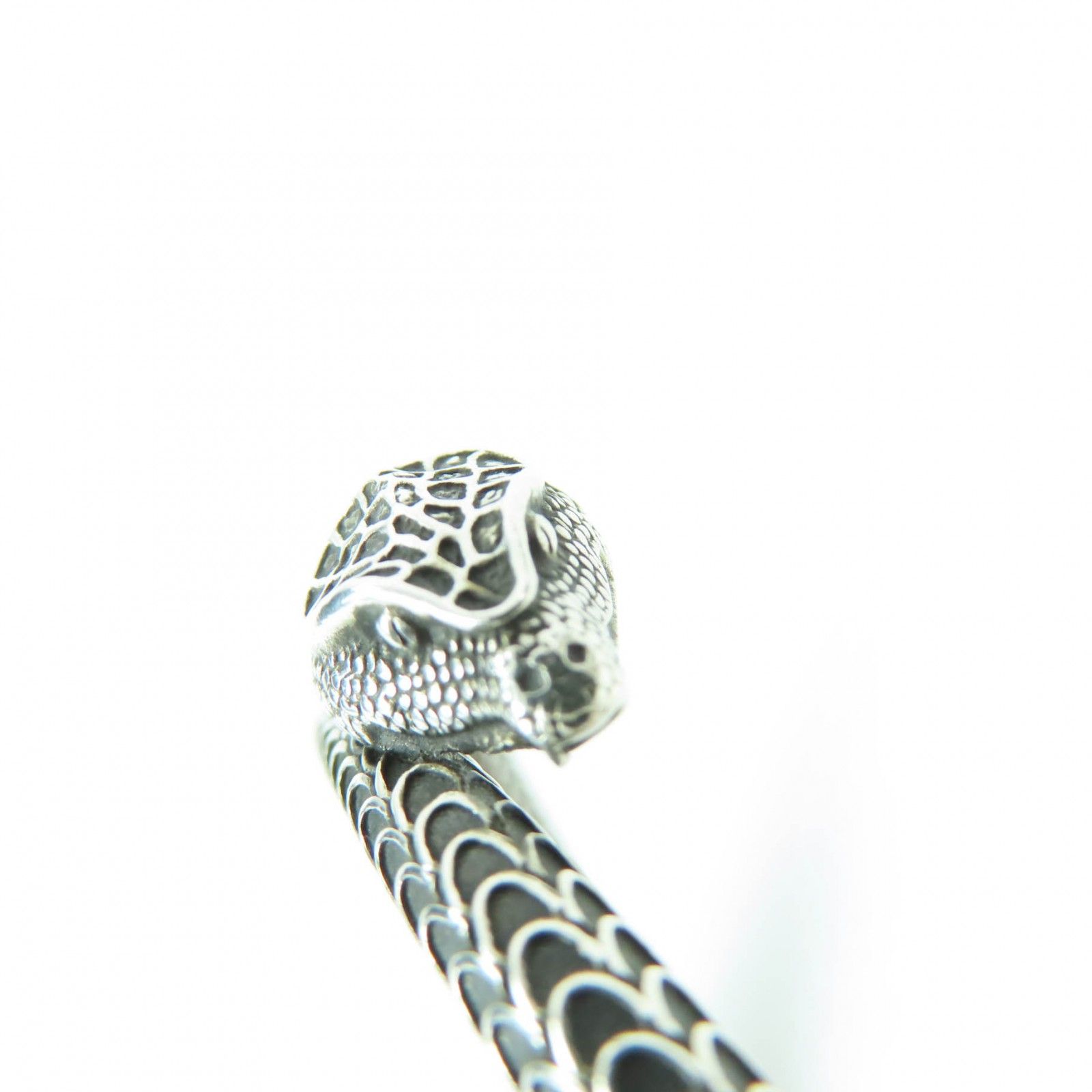 美品☆GUCCI グッチ AG925 ガーデンスネーク ブレスレット