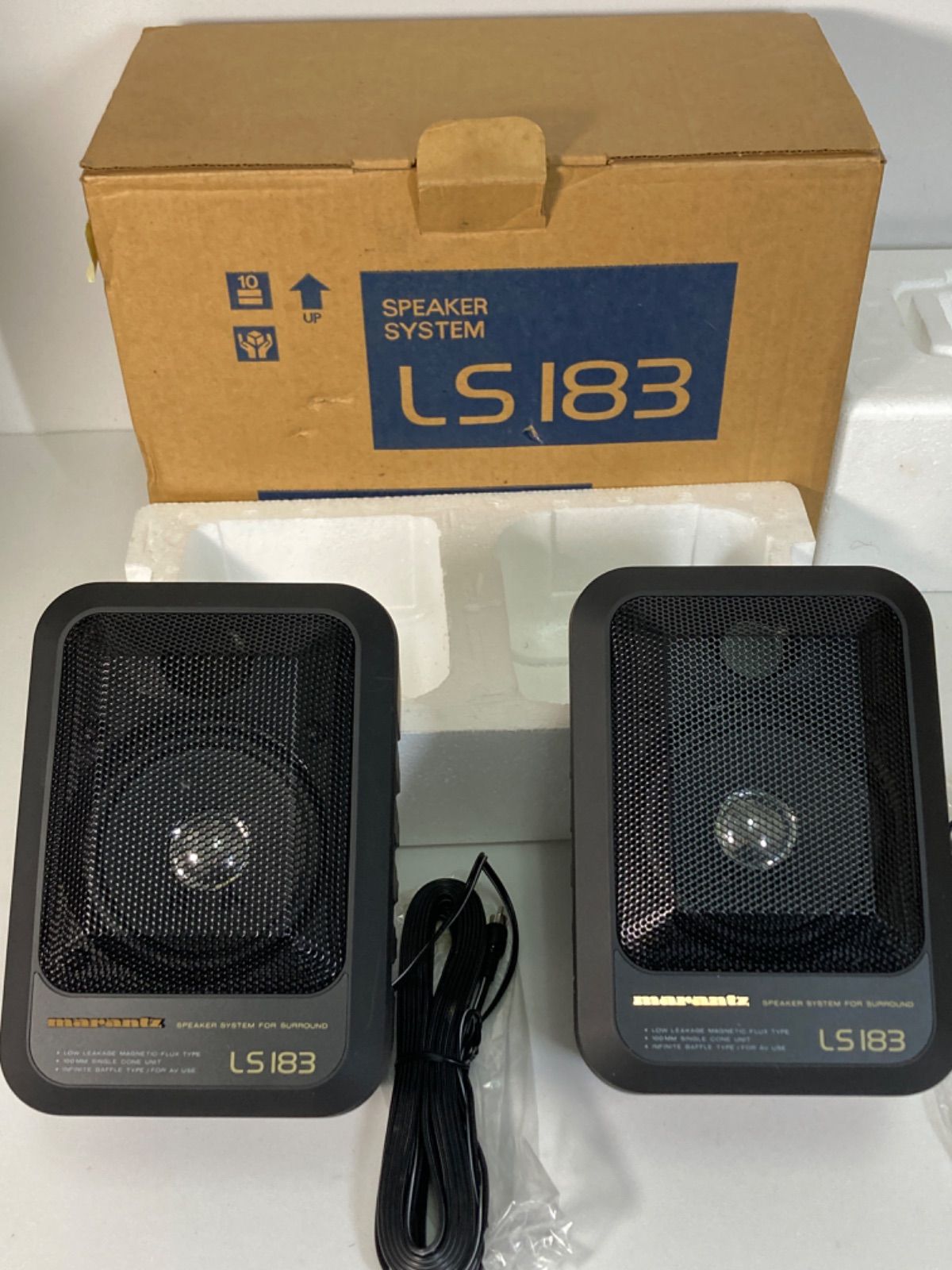 未使用品】マランツ Marantz スピーカーシステム LS183 ペア 箱付き