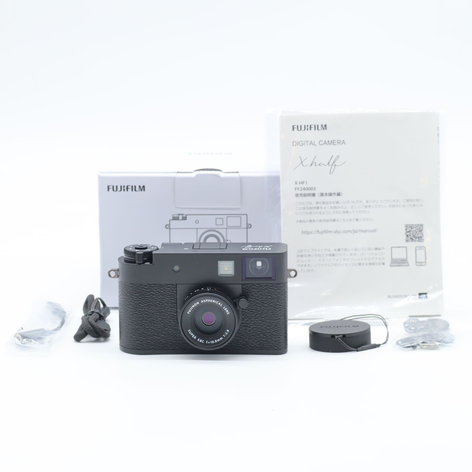 FUJIFILM X-half ブラック｜コンパクトデジタルカメラ｜高画質センサー