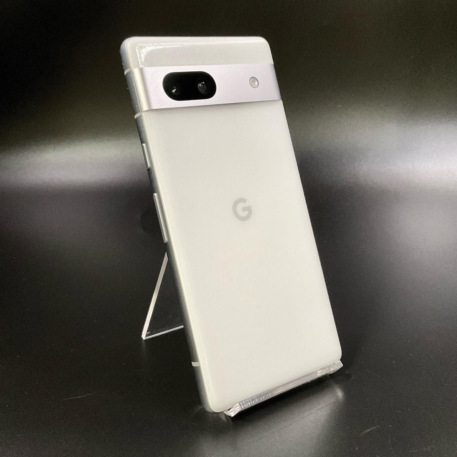 Google Pixel 7a 128GB Snow SIMフリー G82U8 白ロム 動作確認済【全額