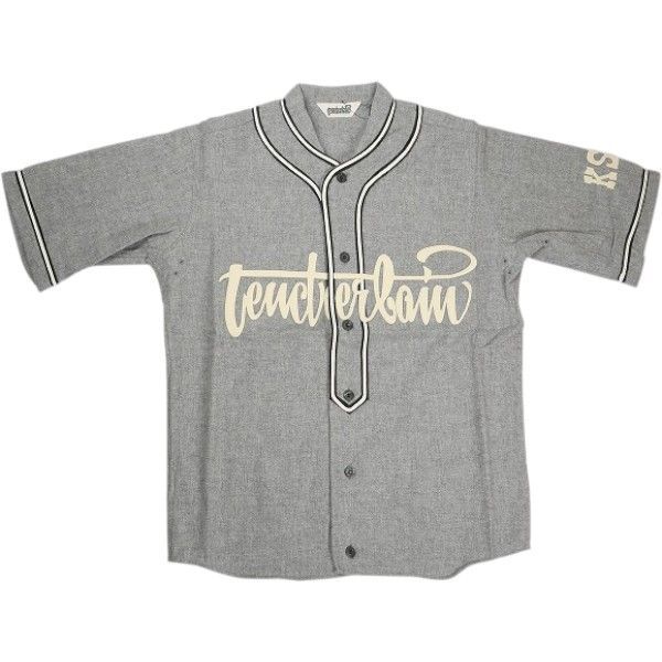 Size【L】 TENDERLOIN テンダーロイン T-BASEBALL SHIRTS GREY BLACK