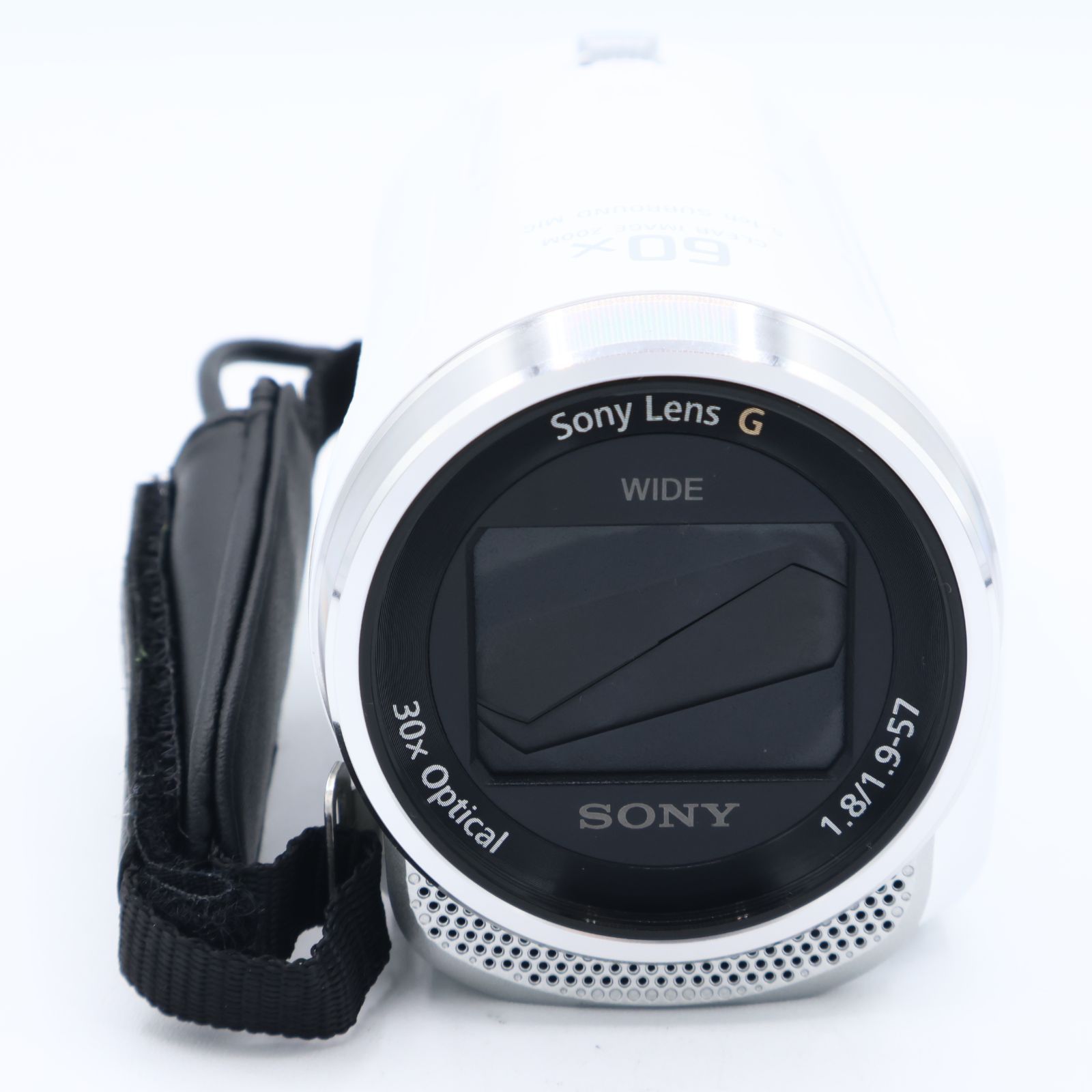 SONY ソニー ビデオカメラ Handycam HDR-CX680 ホワイト 内蔵メモリー