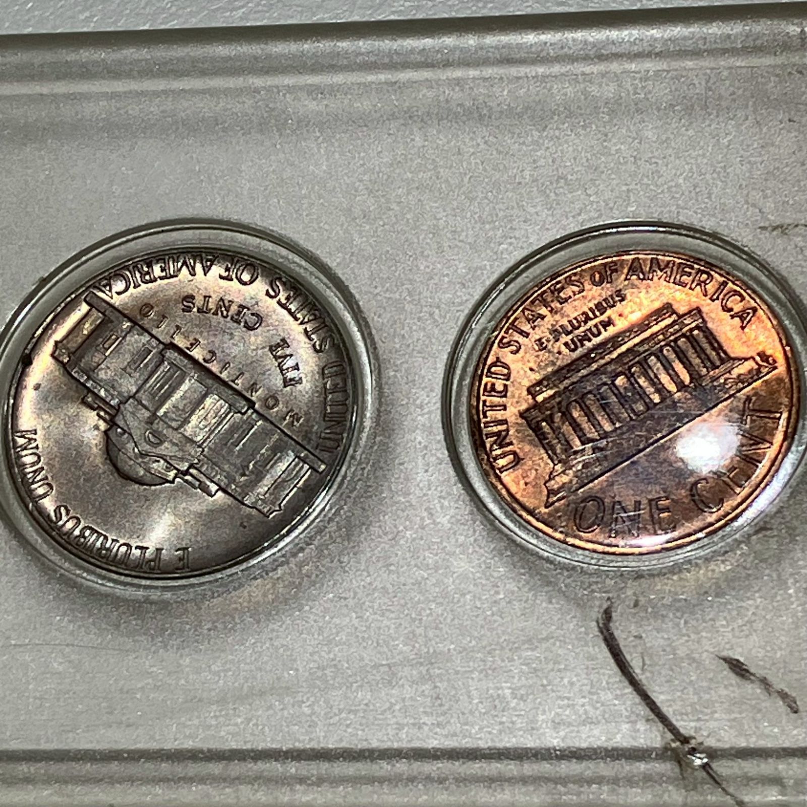 長】アメリカ記念純銀貨セット 1ドル 50セント 25セント 10セント