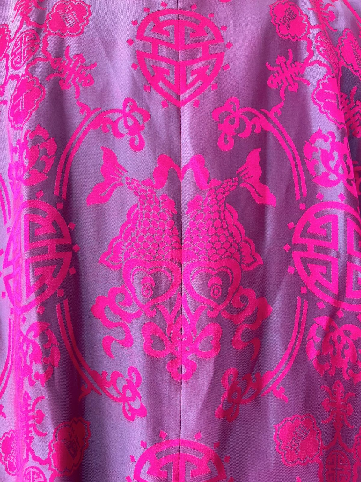 SHANGHAITANG シャンハイタン マオカラー チャイナジャケット シルク